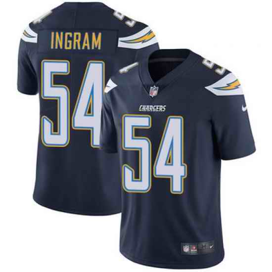 Nike Chargers #54 Melvin Ingram Navy Blue Team Color Mens Stitched NFL Vapor Untouchable Limited Jersey
